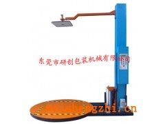 全自動壓盤纏繞機8深圳壓盤式纏繞機p石龍行李纏繞包裝機