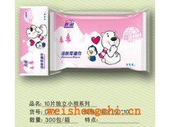 山東濕巾廠家|百合衛(wèi)生用品|嬰兒口手濕巾|珍珠網(wǎng)紋濕巾