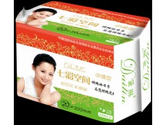 七彩空間衛(wèi)生巾價格|七彩空間衛(wèi)生巾批發(fā)|山東安潔衛(wèi)生用品廠