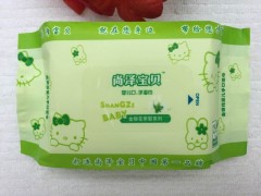 尚澤寶貝金銀花萃取系列25片|山東濕巾廠家|東營濕巾廠家