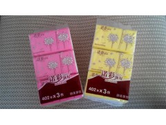 諾彩頂好抽紙巾3連包|山東抽紙|抽紙廠家|抽紙批發(fā)