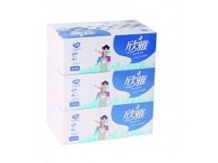 欣雅小清新系列抽紙|陜西衛(wèi)生紙|西北盒抽紙