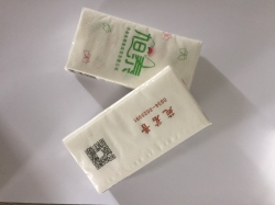 出水清蓮系列-印花手帕紙