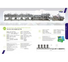 濕巾高速包裝機(jī)生產(chǎn)線
