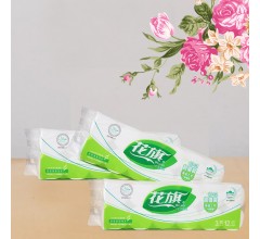 【花旗卷紙HQ-6057】生活用紙?jiān)緷{衛(wèi)生紙短卷12卷