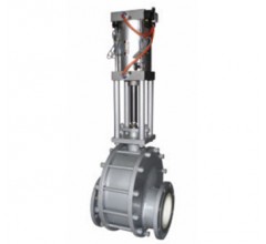 GZ644TC氣動陶瓷雙閘板閥