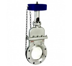 PZ4L73H鏈輪式刀型閘閥