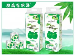 四川竹漿紙望風(fēng)青蘋果竹纖維10卷經(jīng)典裝