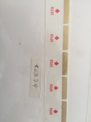 手帕紙開口標簽