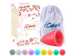 iCare醫(yī)療級硅膠月經(jīng)杯月事杯 月亮杯廠家批發(fā)可定制正品