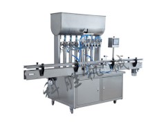 山西長治科勝六頭膏體灌裝機|花生醬灌裝機|辣椒醬灌裝機