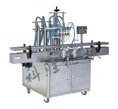 山西長治科勝四頭全自動(dòng)液體灌裝機(jī)|潤滑油灌裝機(jī)