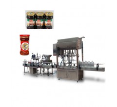 承德科勝自動辣椒醬灌裝生產(chǎn)線