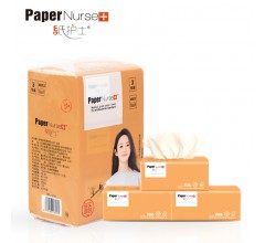 紙護士竹漿本色抽紙餐巾紙家用車用面巾紙402張婦嬰適用