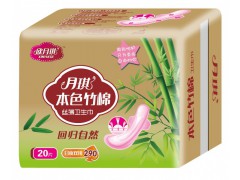 月琪 本色竹棉本色衛(wèi)生巾290
