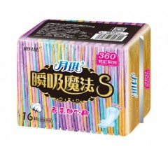 月琪  炫彩系列衛(wèi)生巾360