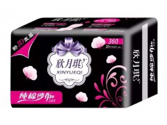欣月琪 純棉紗布衛(wèi)生巾360