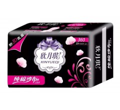 欣月琪 純棉紗布衛(wèi)生巾360