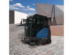 天津清潔設(shè)備|R-ZQXS容恩重騎兵掃地車_駕駛式掃地車